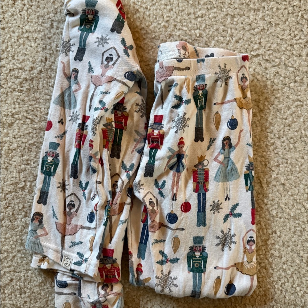 Kids Nutcracker Print Pajama Set
